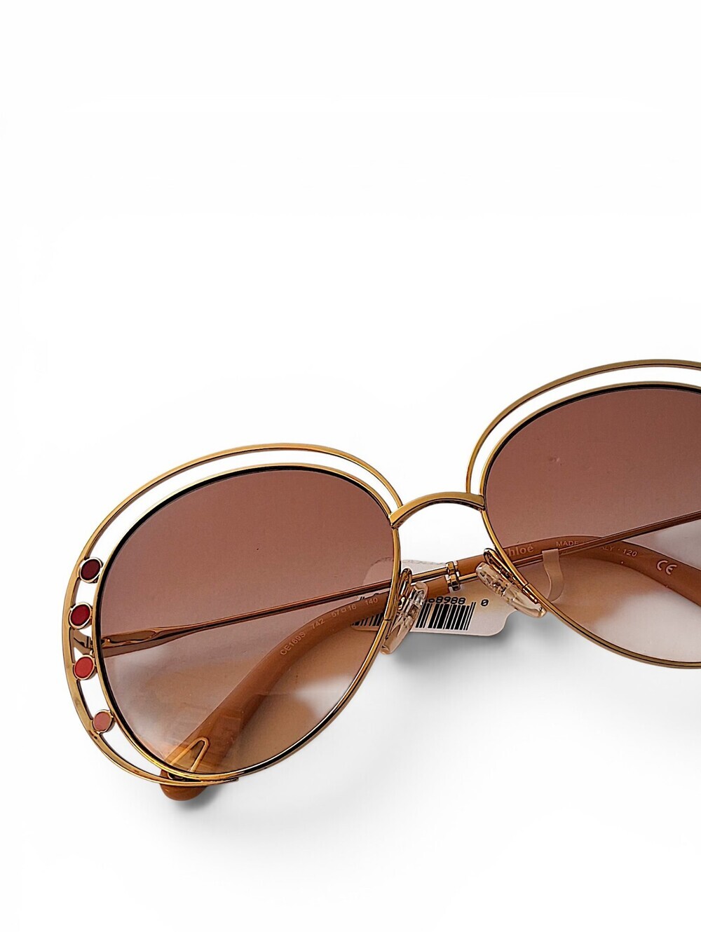 Chloe CE169S Delilah Aviator Sunglasses New w/ Tags + Bonus Case - Picture 13 of 15